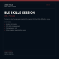 AHA BLS Skills Session — LV-BLS-02